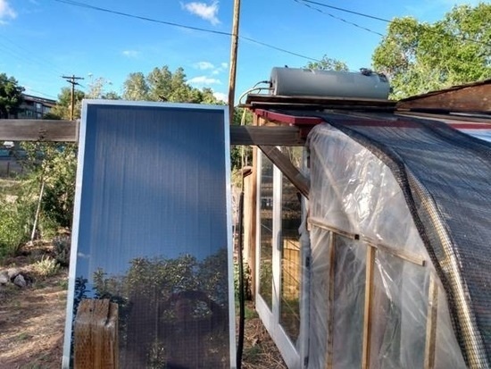 How to Make Solar Water Heater Panels for Thermosiphon Outdoor Shower