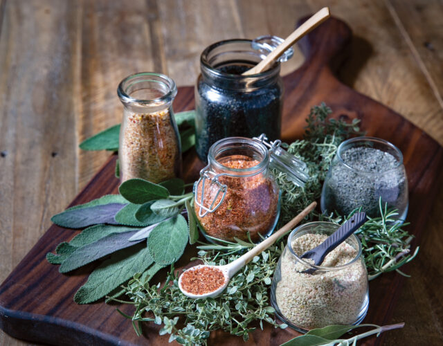 Flavored Salt Recipes from Garden Herbs
