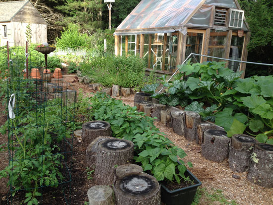 Using Scrap Wood in the Garden