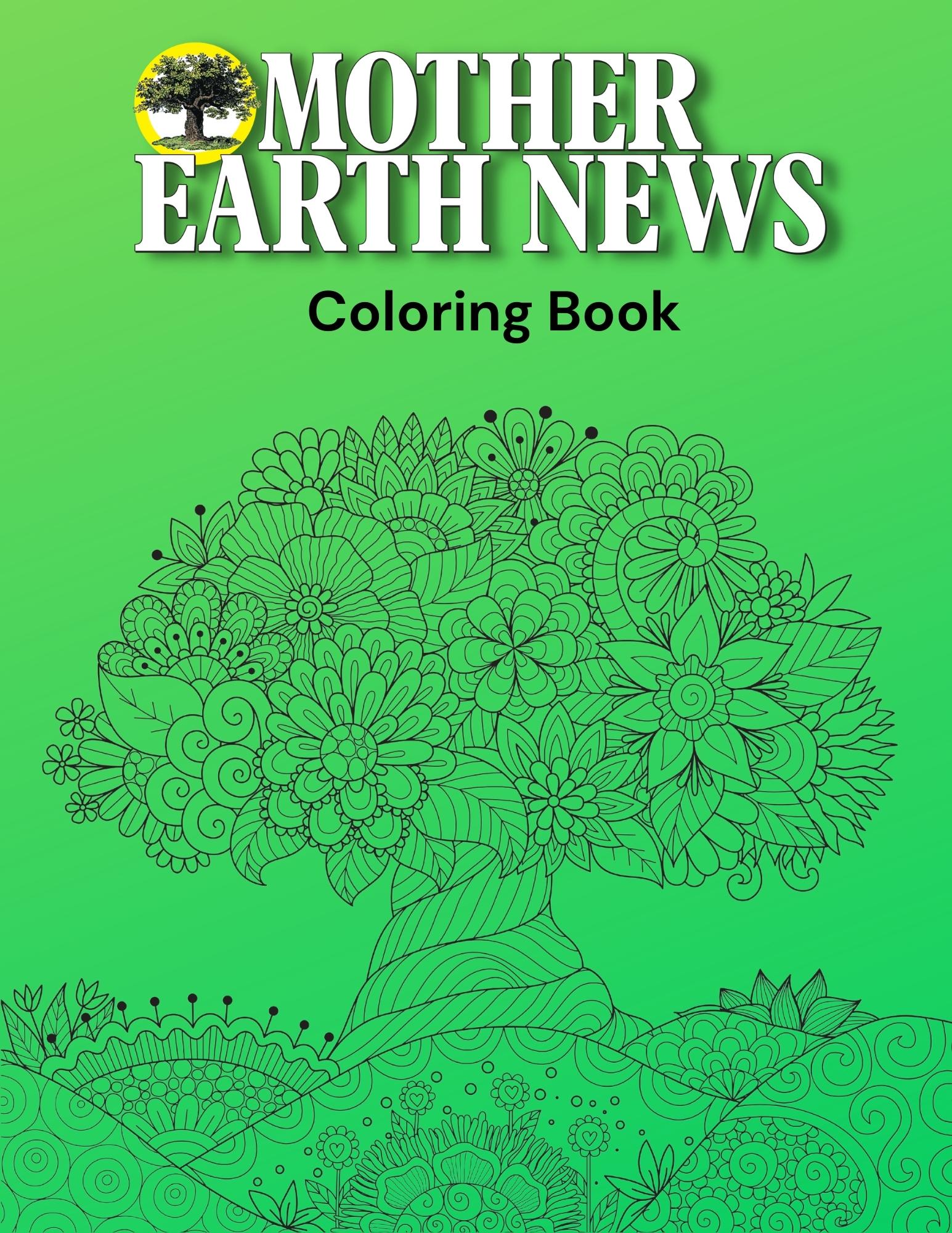 Mother Earth News Coloring Book