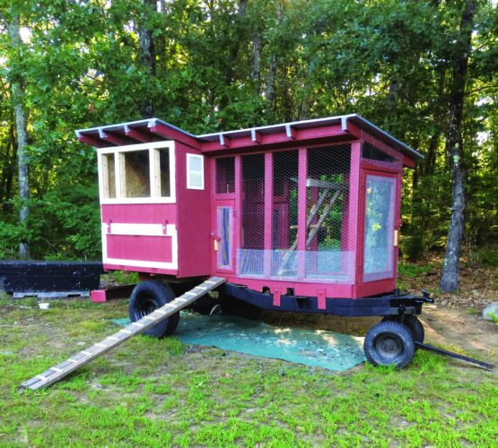 Cheap Chicken Coop Ideas With a Used Truck Frame