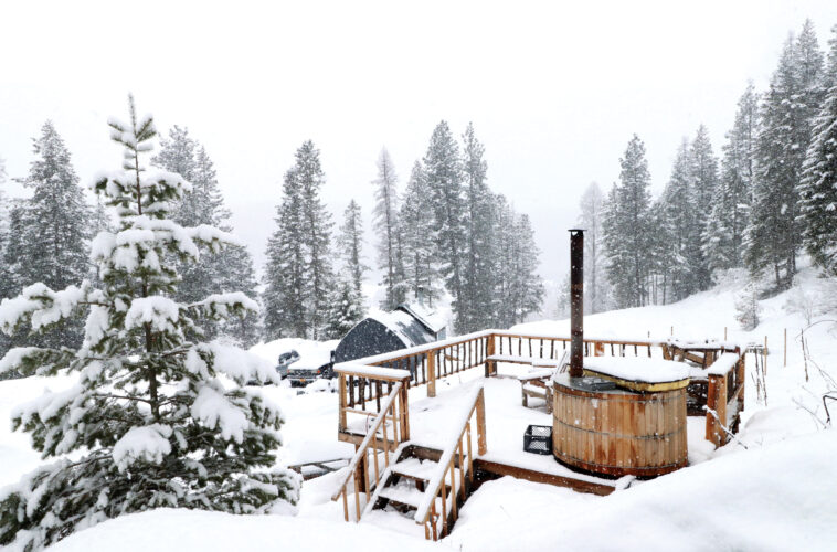 Wood Burning Self Build Hot Tub